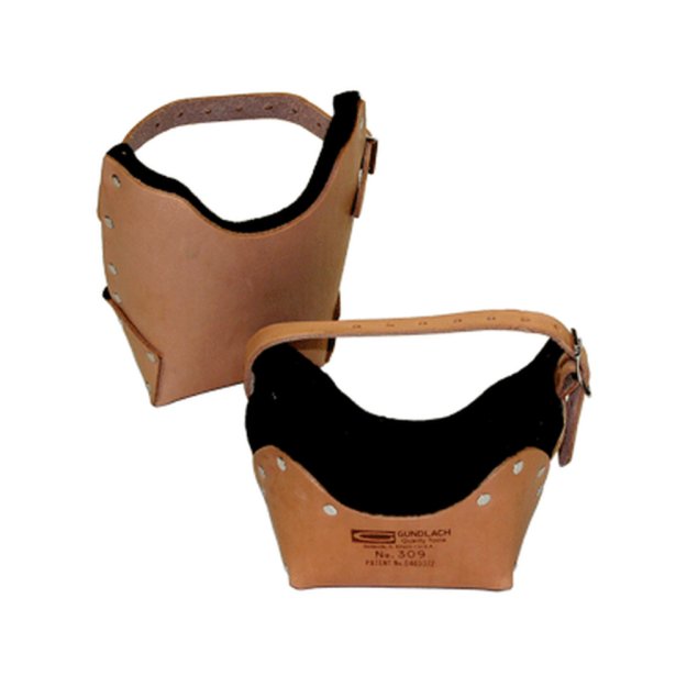 (image for) GUNDLACH 309 Leather Knee Pads w/ Buckle