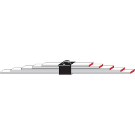 (image for) GUNDLACH 30 Box Style Aluminum Straight Edges - 5 Set