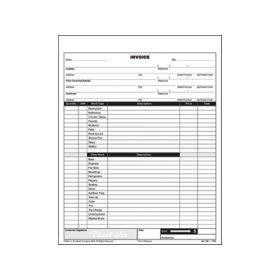 GUNDLACH 320 Pro Tile & Stone Invoice Book