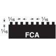 (image for) GUNDLACH 340-FCA Modular Trowel Blade - FCA