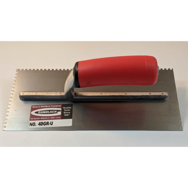GUNDLACH 4 10 1/2\" Professional Ultigrip Trowel