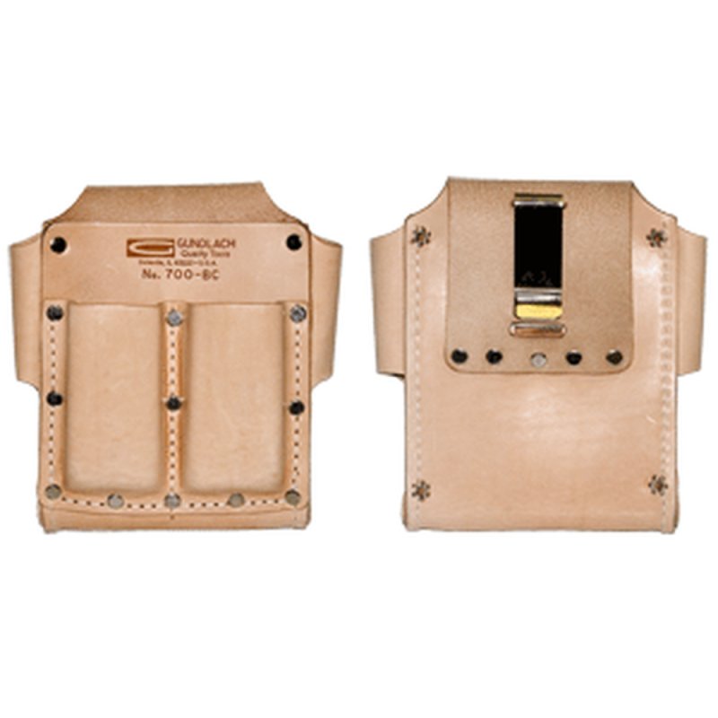 GUNDLACH 700-BC Multi Pocket Tool Pouch w/ Belt Clip