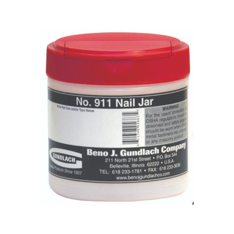 (image for) GUNDLACH 911 Nail Jar - 16 Oz