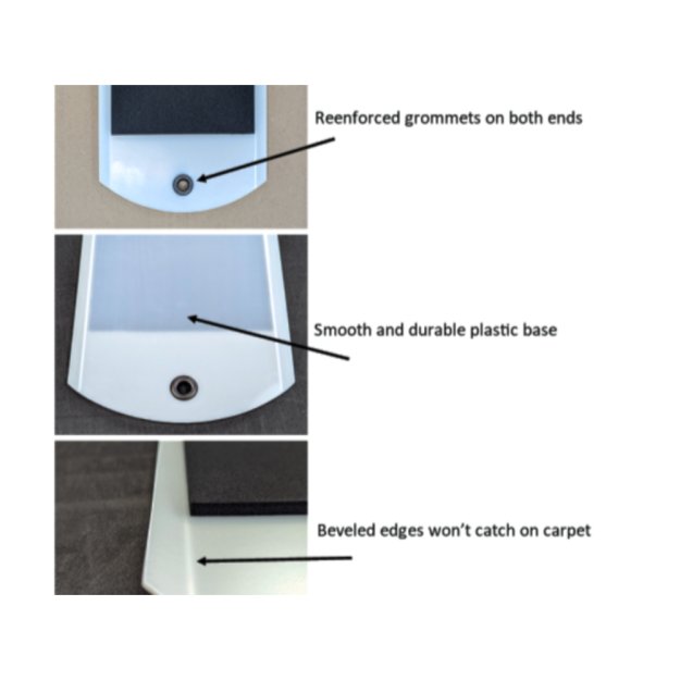 (image for) EZ MOVES 933 4' Pull Slides for Soft Surface - 2 Per Set