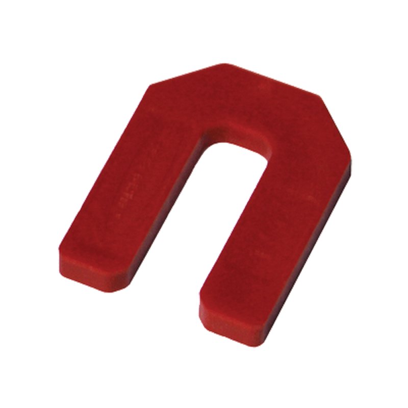 GUNDLACH B-HTS-14 1/4\" Red Horseshoe Tile Spacers - 500 Per Box