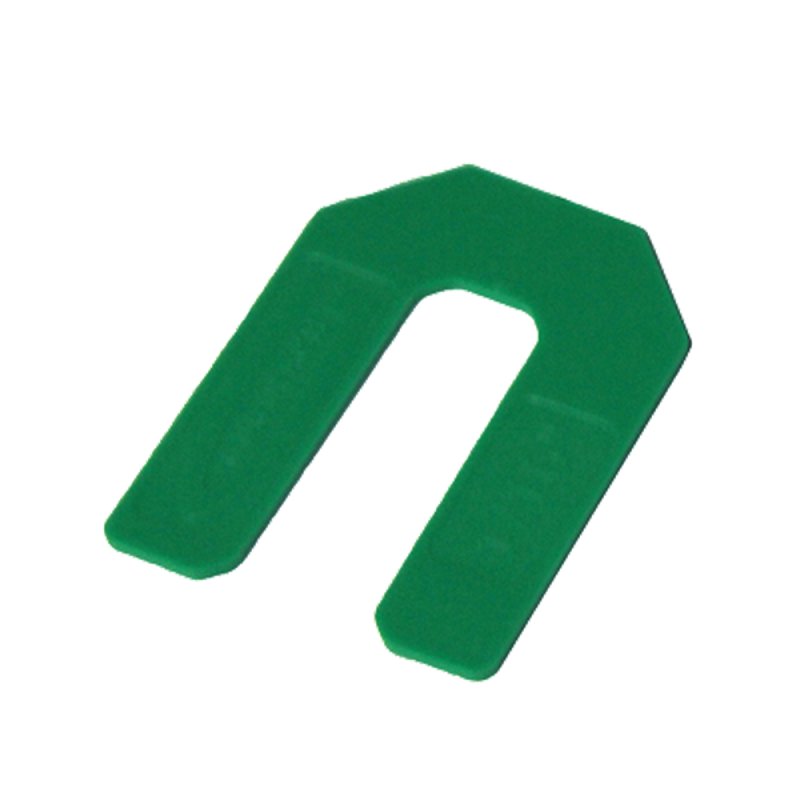 GUNDLACH B-HTS-116 1/16\" Green Horseshoe Tile Spacers - 500 Per Box