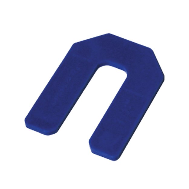 (image for) GUNDLACH HTS-18 1/8" Blue Horseshoe Tile Spacers - 100 Per Bag