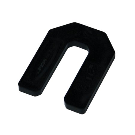 (image for) GUNDLACH HTS-316 3/16" Black Horseshoe Tile Spacers - 100 Per Bag