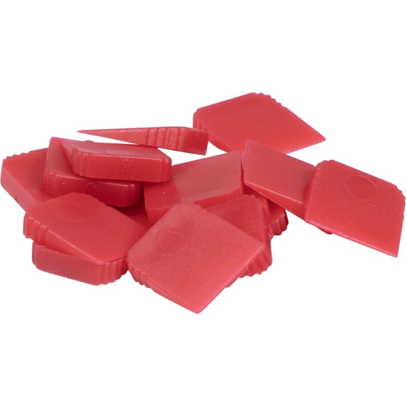 (image for) BARWALT 41021 Precision Tile Red Regular Wedges - 100 Pieces