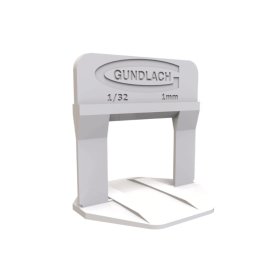 GUNDLACH GLS-132 1/32" White GLS Leveler - 250 Bag