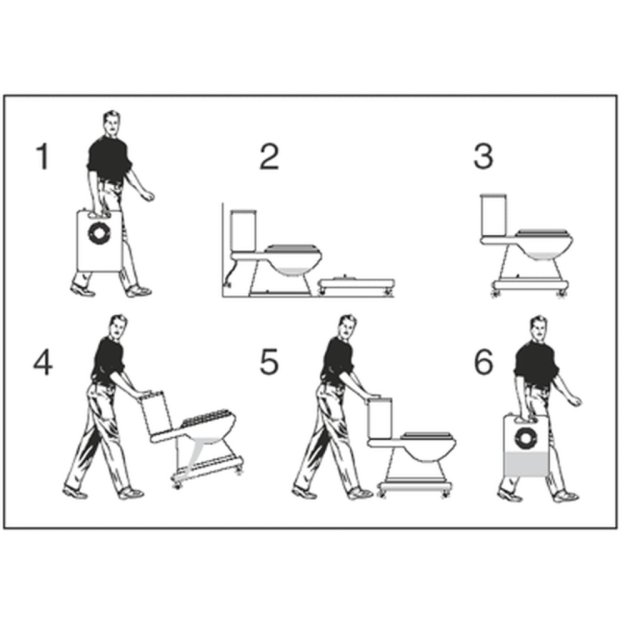 (image for) GUNDLACH TD-1 Toilet Dolly