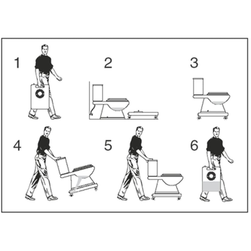 (image for) GUNDLACH TD-1 Toilet Dolly