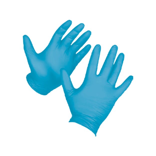 (image for) VENOM STEEL VEN4145 Blue Nitrile Rubber Gloves - 100 Per Box
