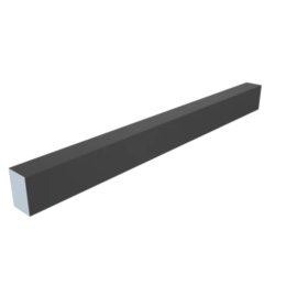 VAPORTEC GVTSC7007 Shower Curb - 4-1/2" X 3" X 48"
