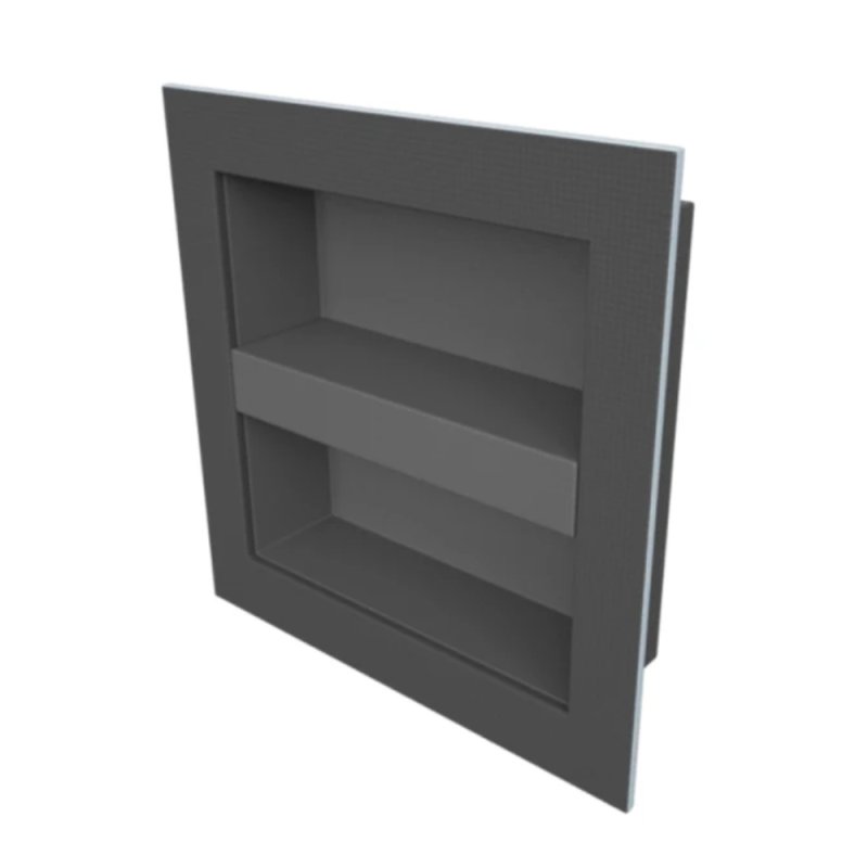 VAPORTEC GVTSN7002 Shower Niche w/ Adj. Shelf - 12\" X 12\" X 3-1/2\"