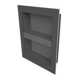 VAPORTEC GVTSN7003 Shower Niche w/ Adj. Shelf - 12" X 16" X 3-1/2"