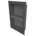 (image for) VAPORTEC GVTSN7004 Shower Niche w/ Adj. Shelf - 12" X 20" X 3-1/2"