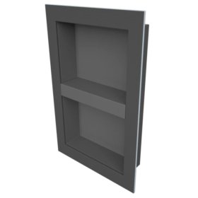 VAPORTEC GVTSN7004 Shower Niche w/ Adj. Shelf - 12" X 20" X 3-1/2" VAPORTEC GVTSN7004 Shower Niche w/ Adj. Shelf - 12" X 20" X 3-1/2"
