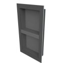 (image for) VAPORTEC GVTSN7005 Shower Niche w/ Adj. Shelf - 12" X 24" X 3-1/2"