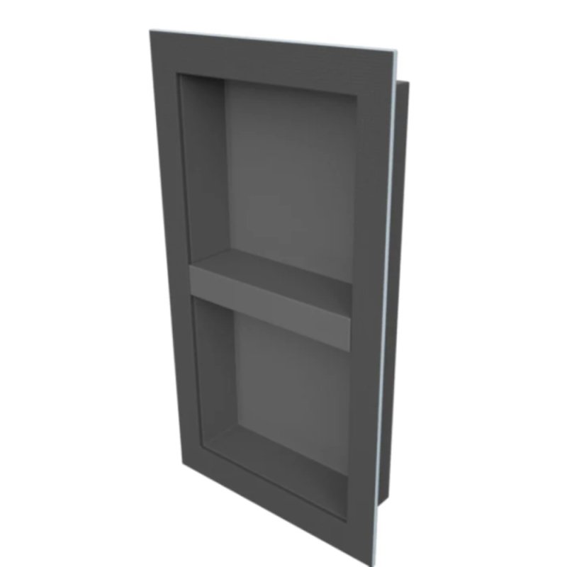 VAPORTEC GVTSN7006 Shower Niche w/ Adj. Shelf - 12\" X 28\" X 3-1/2\"