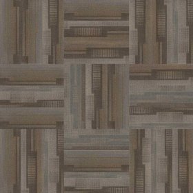 (image for) Next Floor Dedication 13" x 39" Solution-Dyed Twisted Polypropylene Carpet Tiles - Harvest NF712025