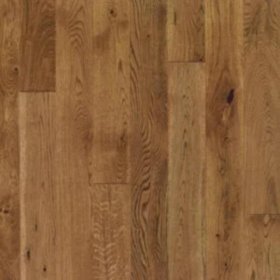 (image for) Signature Collection Oakland Oak 3.5″ x Up To 48″ RL Solid Smooth Hardwood - Harvest JES350CHA