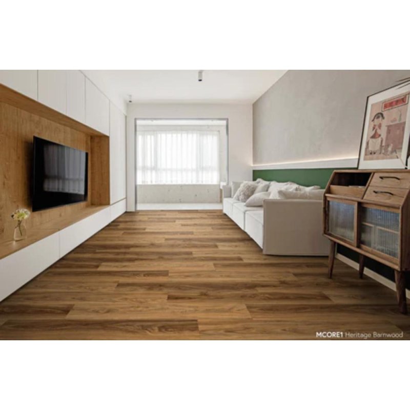 Chesapeake Flooring MCore1 WPC 7\" x 48\" Luxury Vinyl Plank - Heritage Barnwood JMW8255V2