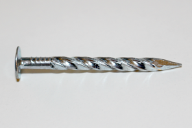 HFS DSU-1714 1 1/4" x 13 Ga. Drive Nails-Silver - 1 Lb.