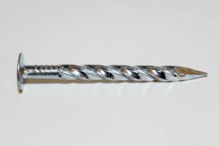 (image for) HFS DSU-1714 1 1/4" x 13 Ga. Drive Nails-Silver - 1 Lb.