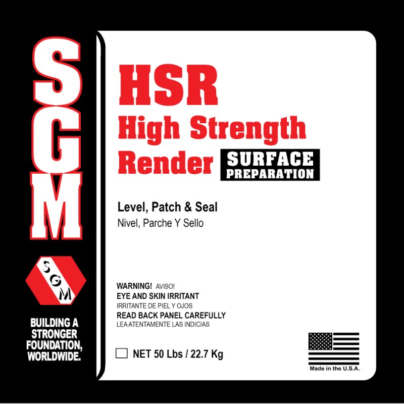 (image for) SGM HSR High Strength Render 50 Lbs. - White