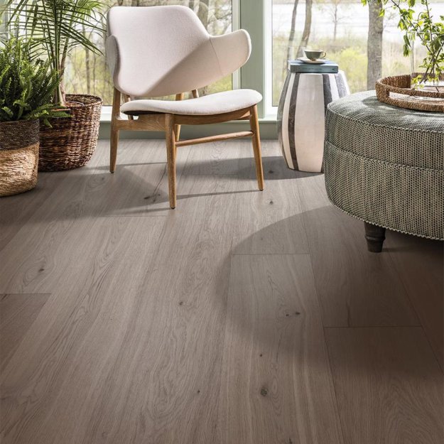 (image for) Parkay Woodura Oak Nature 8.25"x 87" XL Waterproof Hardened Wood Plank - Earth Grey XL HW-WBONEARXL