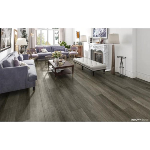 (image for) Chesapeake Flooring Intown 9.1" x 60.3" SPC Luxury Vinyl Plank - Bistro CWH3471