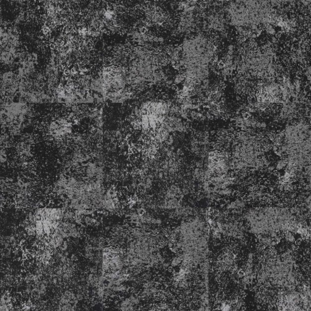 (image for) Next Floor Quarry 19.7\" x 19.7\" Solution-Dyed Nylon Carpet Tiles - Iron NF726003