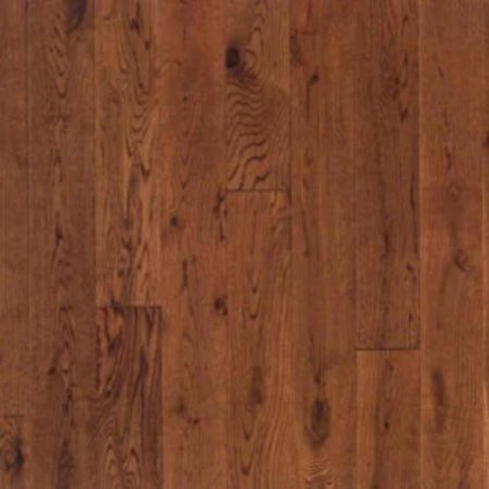 (image for) Signature Collection Old Towne Oak 5″ x Up To 48″ RL Solid Handscrapped Hardwood - Gunstock JWC050G