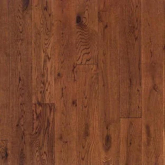 (image for) Signature Collection Old Towne Oak 5″ x Up To 48″ RL Solid Handscrapped Hardwood - Gunstock JWC050G