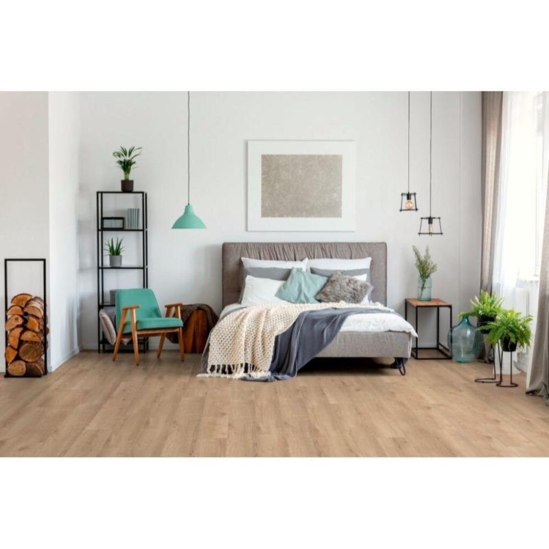Maxxi Floors Room Penthouse 54.33 x 9.52 Waterproof Surface Laminate Floor - Kashmir Oak Platin R228ZB