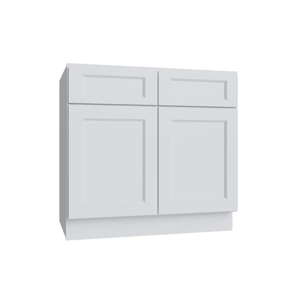 (image for) Bright White 30\" Double Door Base Cabinet - BW-B30 - clone