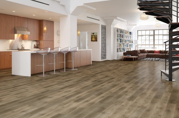 (image for) Keys Seaside Series 7 3/4" x 48" 12mm Waterproof Laminate Plank - Largo LA73410LR