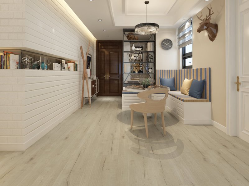 (image for) Keys Seaside Series 7 3/4" x 48" 12mm Waterproof Laminate Plank - Marathon LA73411MT