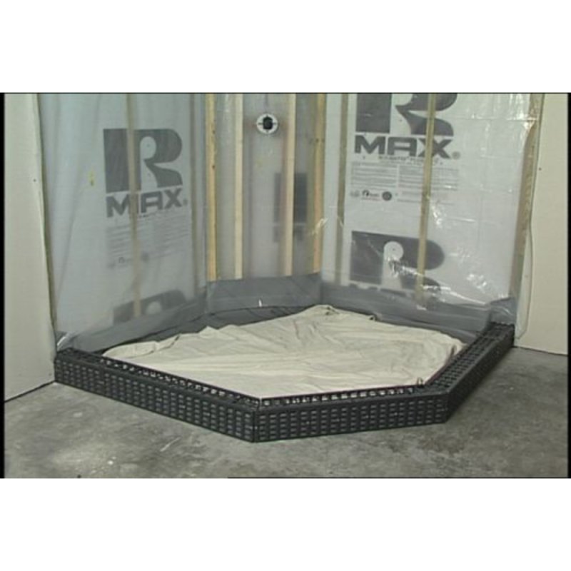 (image for) MARK E. INDUSTRIES 543 Kirb Perfect Shower Curb