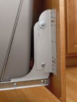 (image for) Rev-A-Shelf RV DM17 KIT 6 Way Adjustable Door Mount Kit For Pull-Out Hamper - Metallic Silver