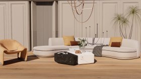 Kihome 9" x 60" SPC Luxury Vinyl Plank 20mil - KS7014