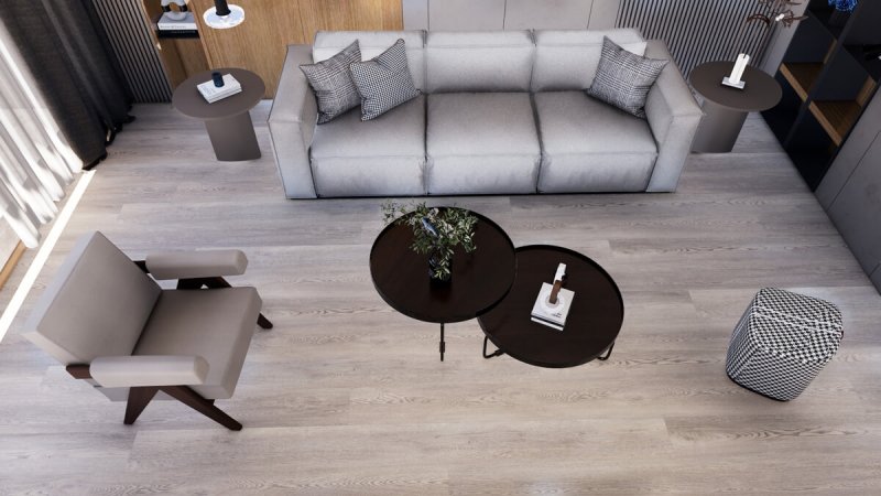 (image for) Kihome 9" x 72" SPC Luxury Vinyl Plank 22mil - KS7904