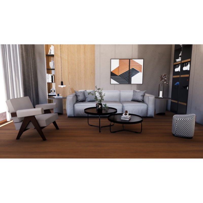 (image for) Kihome 9" x 60" SPC Luxury Vinyl Plank 12mil - KS209