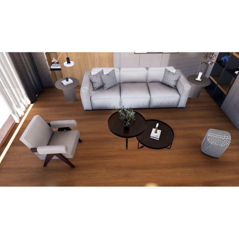 (image for) Kihome 9" x 60" SPC Luxury Vinyl Plank 12mil - KS209