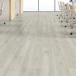 (image for) Parkay Mercury 9-1/2" x 54-3/8" Waterproof Laminate Plank - Nova White LF-PARMERNOV