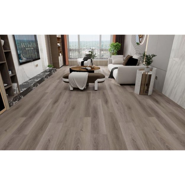 (image for) Lions Floor Comfort Heights 9.5" x 60" Waterproof Laminate Plank - Sunset Terrace - LI-CH12