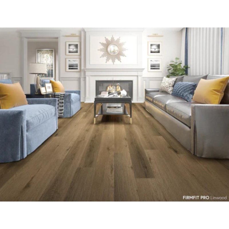 Chesapeake Flooring FirmFit Pro SPC 6.42\" x 48.62\" Luxury Vinyl Plank - Linwood 3477BL