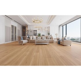 LIONS FLOOR Lone Star Spirit XL 9" x 72" SPC Vinyl Plank - Backyard Garnish - LI-TS202