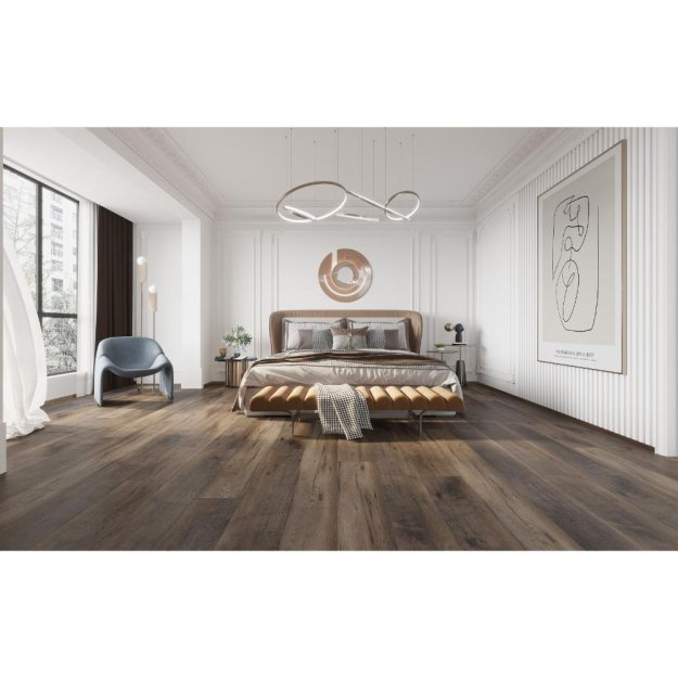 (image for) LIONS FLOOR Lone Star Spirit XL 9" x 72" SPC Vinyl Plank - Ballroom Rodeo - LI-TS208